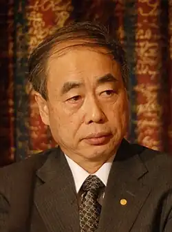Makoto Kobayashi, professor emeritus, one of the 2008 Nobel Prize in Physics for CKM matrix.