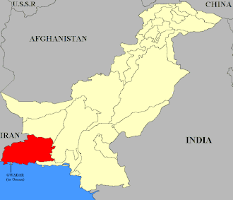 Makran state in Pakistan 1955 (in red)