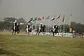 Malik Ata and Pak team at World Equestrian Championship India 2012