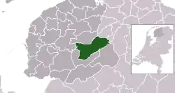 Location of Opsterland