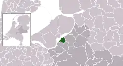 Location of Harderwijk