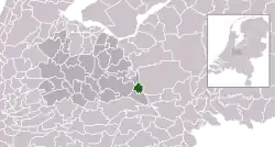 Location of Veenendaal