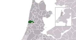 Location of Castricum
