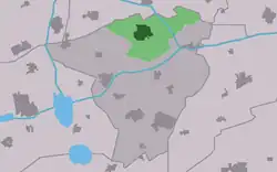 Location in Achtkarspelen municipality
