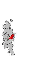 Location of the canton in the arrondissement of Toul