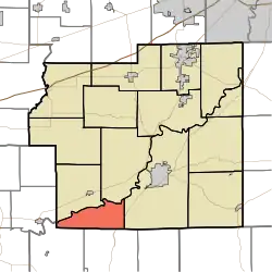 Location in Morgan County