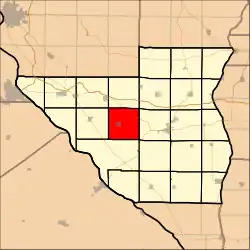 Location in Pike County