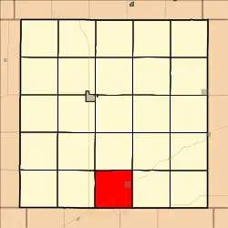 Location in Decatur County