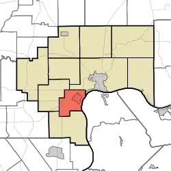 Location in Jefferson County