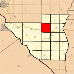 Location in Pike County