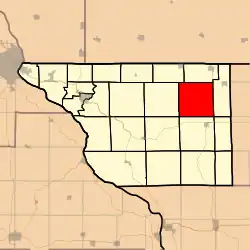 Location in Jo Daviess County