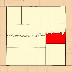 Location in Graham County