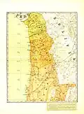 Map of Chile's Norte Grande, 1904