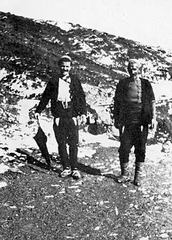 Albanians in the Upper Reka valley near Debar.