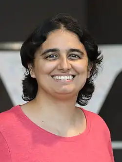 María Sefidari in 2023 during Wikimania