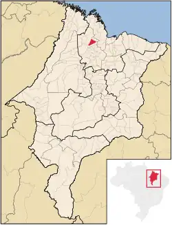 Location in Maranhão