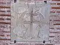 Greek Orthodox Cross on marble