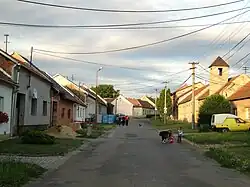 Main street in Marefy