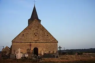 The church in Mareuil-la-Motte