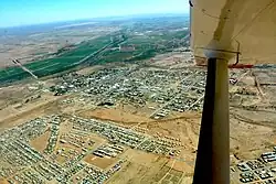 Mariental from bird's eye view in 2017