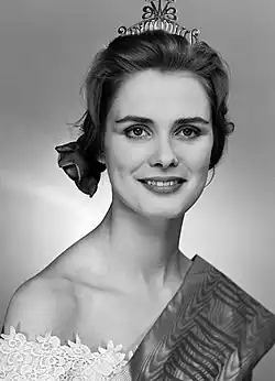 Miss World 1957 Marita Lindahl, Finland