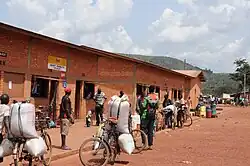 Market in Cankuzo, the capital of Buhumuza