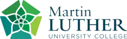Martin Luther University College ringing rose logo