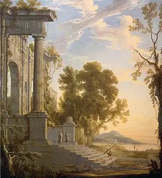 Landscape with figures, c. 1645