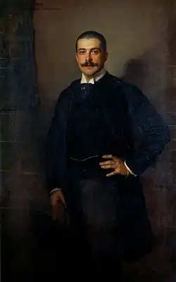 Portrait, by Philip de László, 1899.