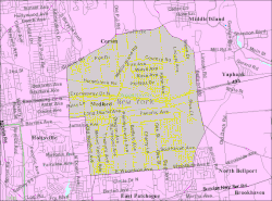 U.S. Census map of Medford.
