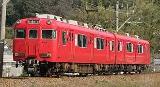 An image of a Meitetsu 6000 series EMU.