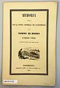 1848 Annual Report "Camino de Hierro de Barcelona a Mataró"