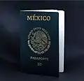 Mexican passport issued in 2021