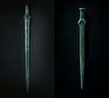Bronze swords, 1600-1400 BC