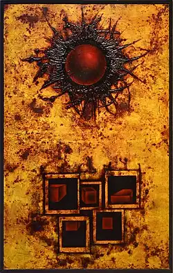 Mikuláš Medek, Study of the altarpiece in Kotvrdovice II (1968)