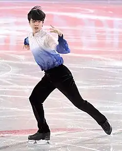 Min-kyu Seo at the 2024 Junior Grand Prix Final