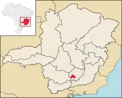 Location in Minas Gerais