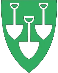 Coat of arms of Modalen Municipality