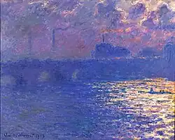 Claude Monet, Waterloo Bridge, c. 1900 (dated 1903)