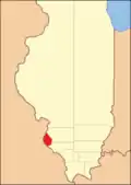 Monroe County from the time of its creation to 1825