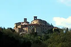 View of Monte Santa Maria Tiberina