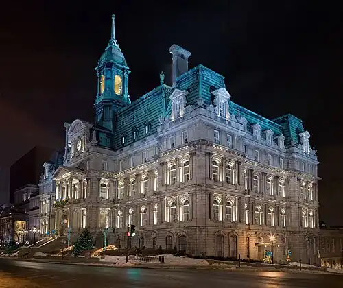 Image 72Montreal City Hall (from Portal:Architecture/Civic building images)