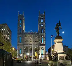 Notre-Dame Basilica in Montreal, Canada