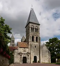 The abbey of Morienval