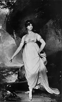 Mrs Williamson as Miranda by Martin Archer Shee