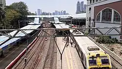 Mumbai Central Local station from south
