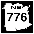 Route 776 marker