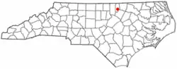 Location of South Henderson, North Carolina