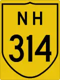 National Highway 314 shield}}