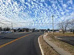Intersection of Route 70 and Route 88 in Laurelton